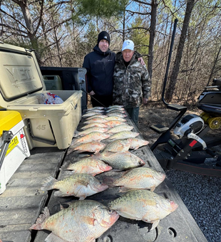 Big crappie, big smiles in Mississippi!